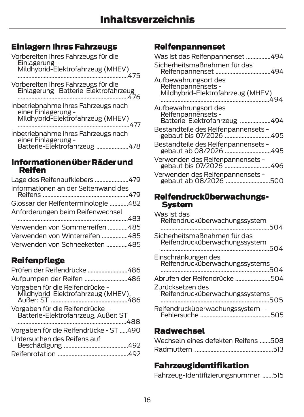 2026 Ford Puma Owner's Manual | German