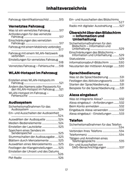 2026 Ford Puma Owner's Manual | German