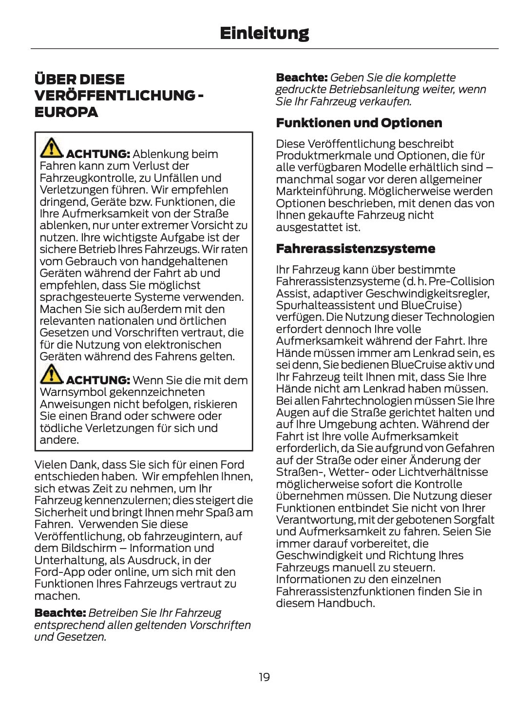 2026 Ford Puma Owner's Manual | German