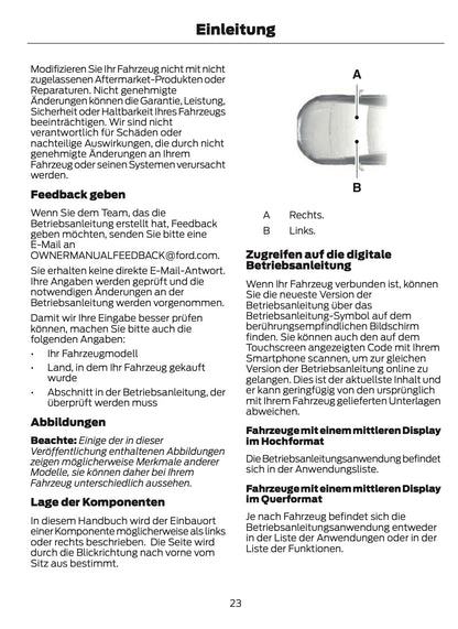 2026 Ford Puma Owner's Manual | German