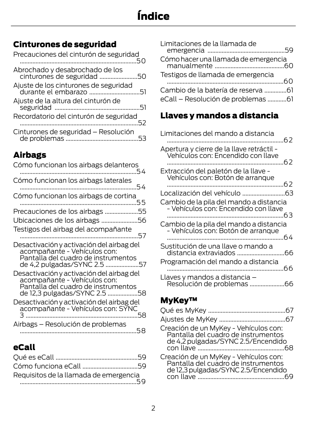 2023-2024 Ford Puma Manuel du propriétaire | Espagnol