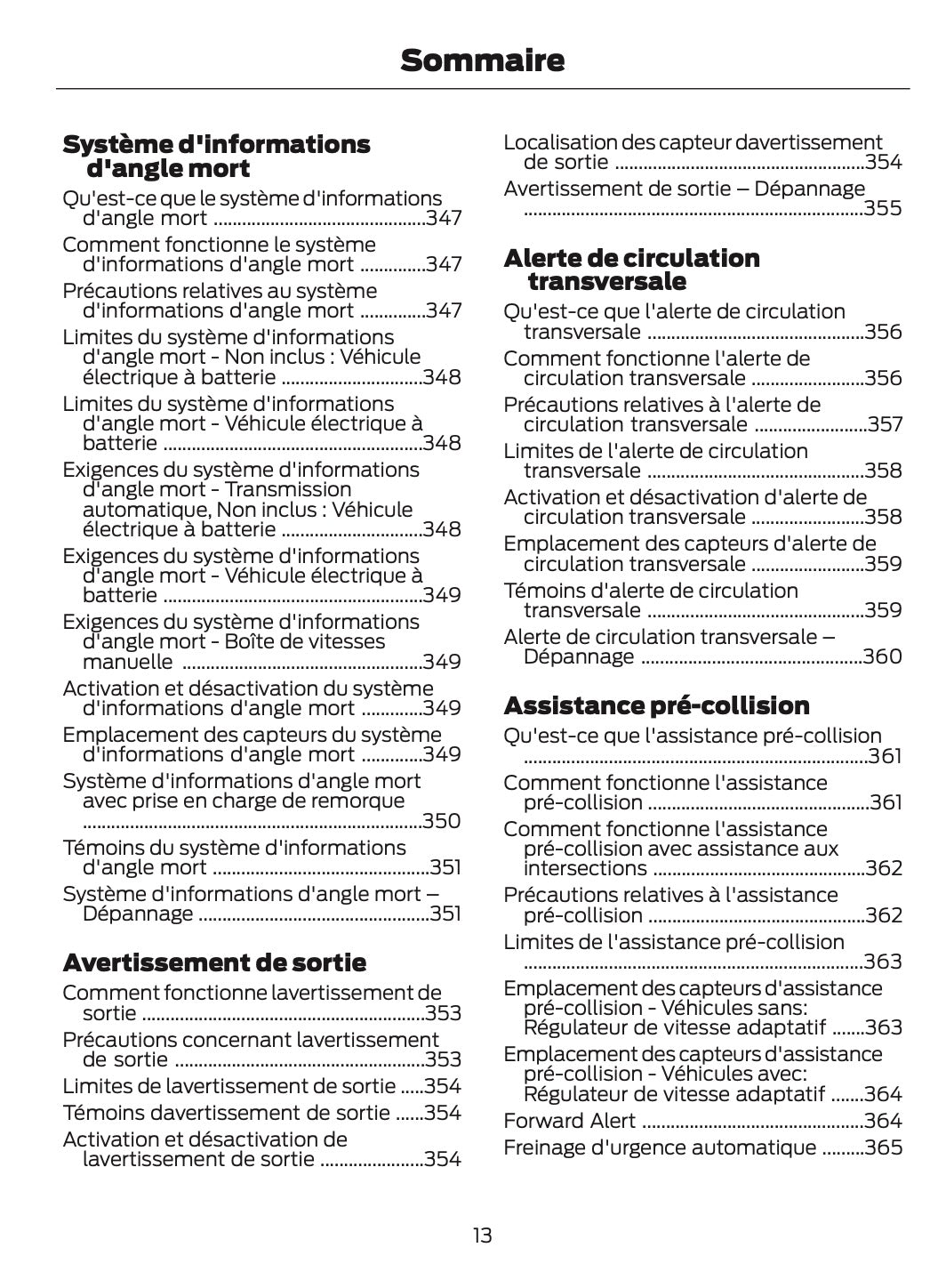 2026 Ford Puma Owner's Manual | French