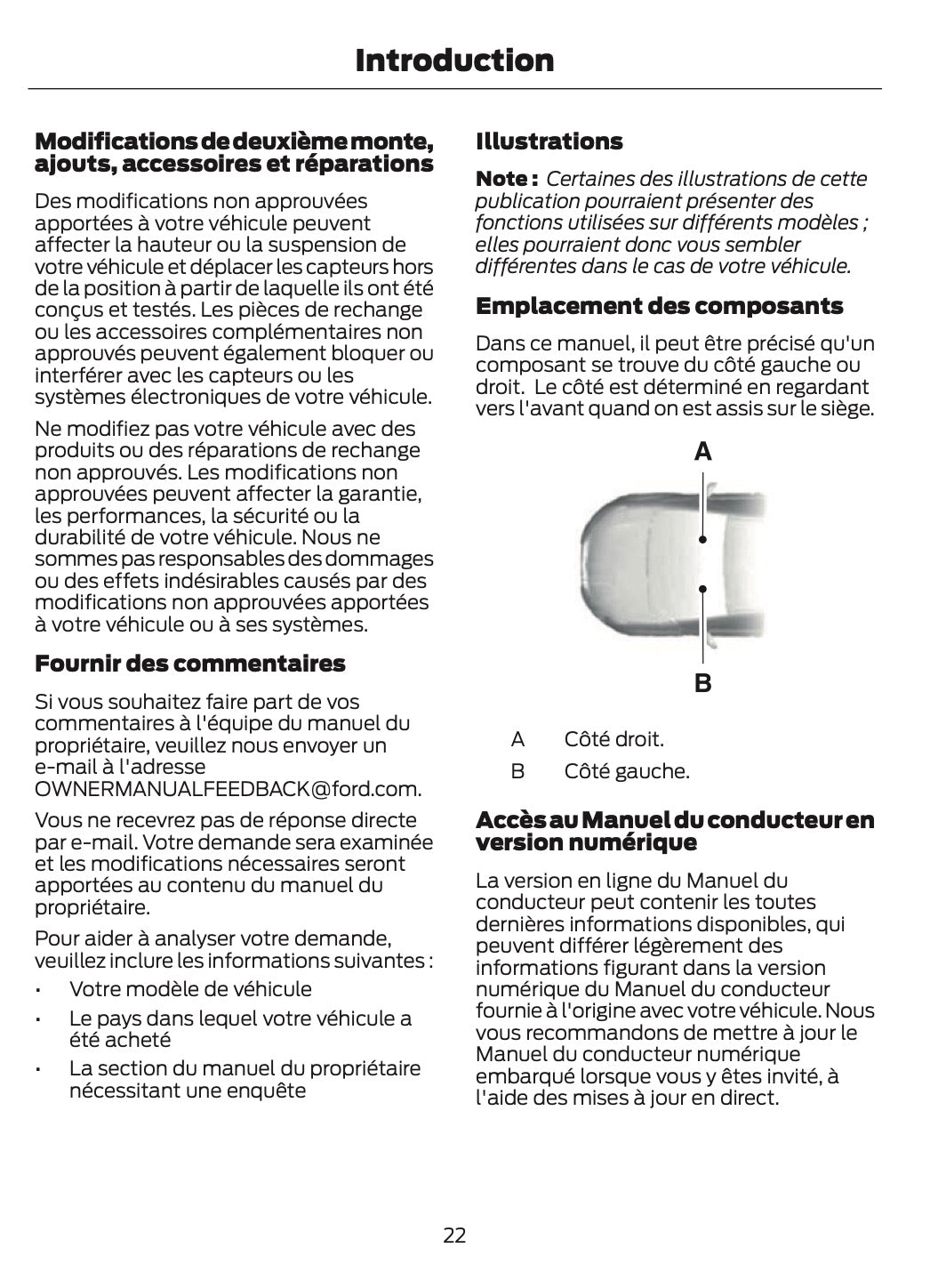 2026 Ford Puma Owner's Manual | French