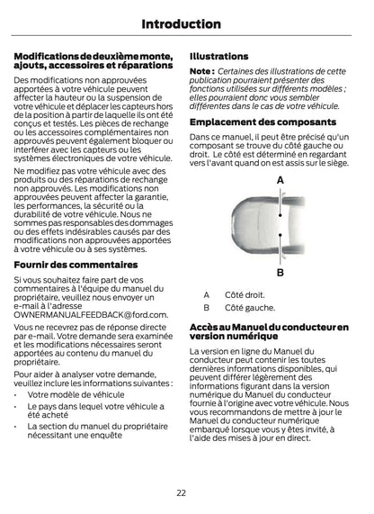 2026 Ford Puma Owner's Manual | French