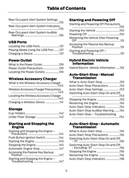 2026 Ford Puma Owner's Manual | English