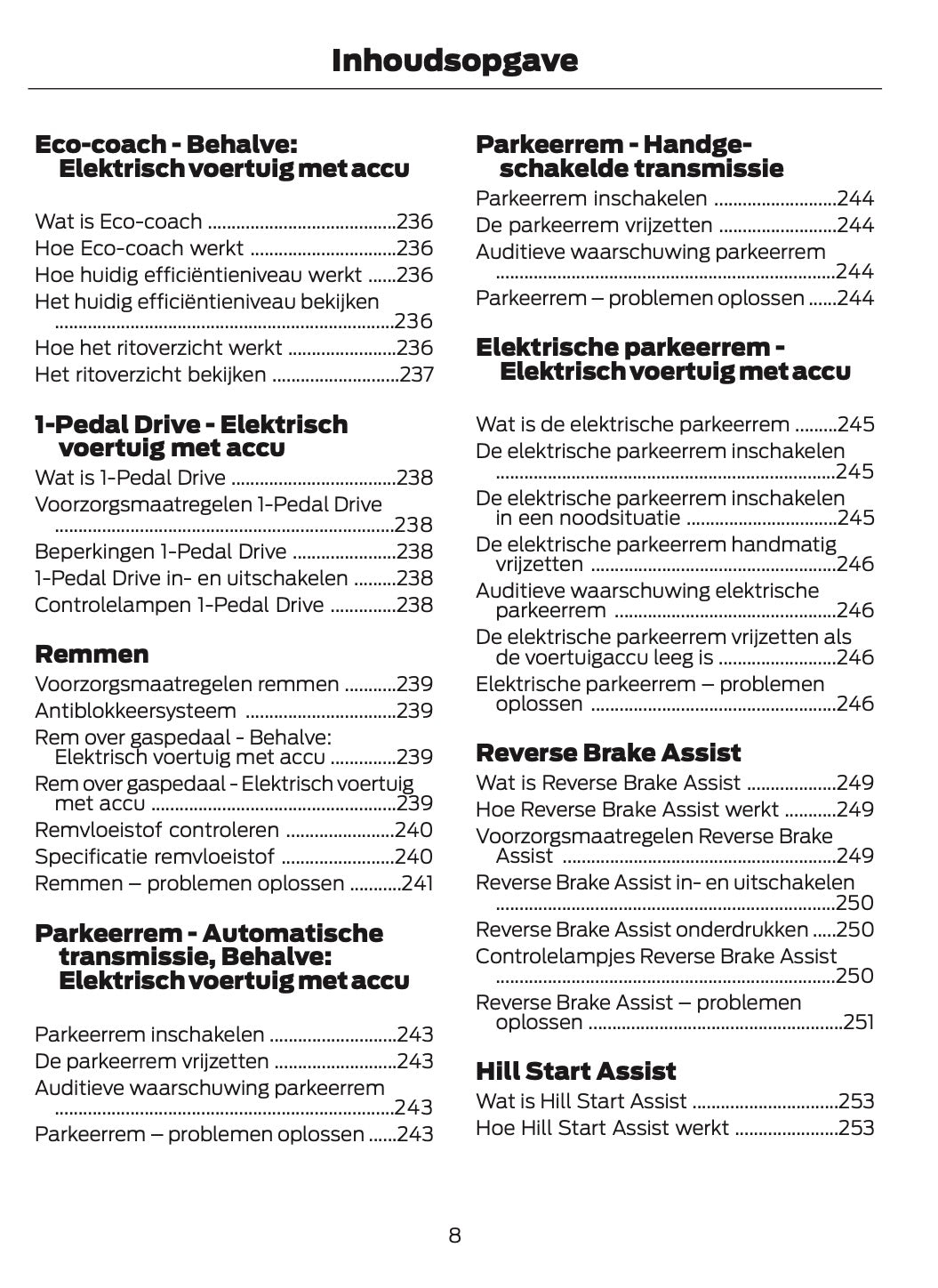2026 Ford Puma Gebruikershandleiding | Nederlands