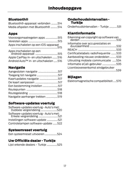 2026 Ford Puma Gebruikershandleiding | Nederlands