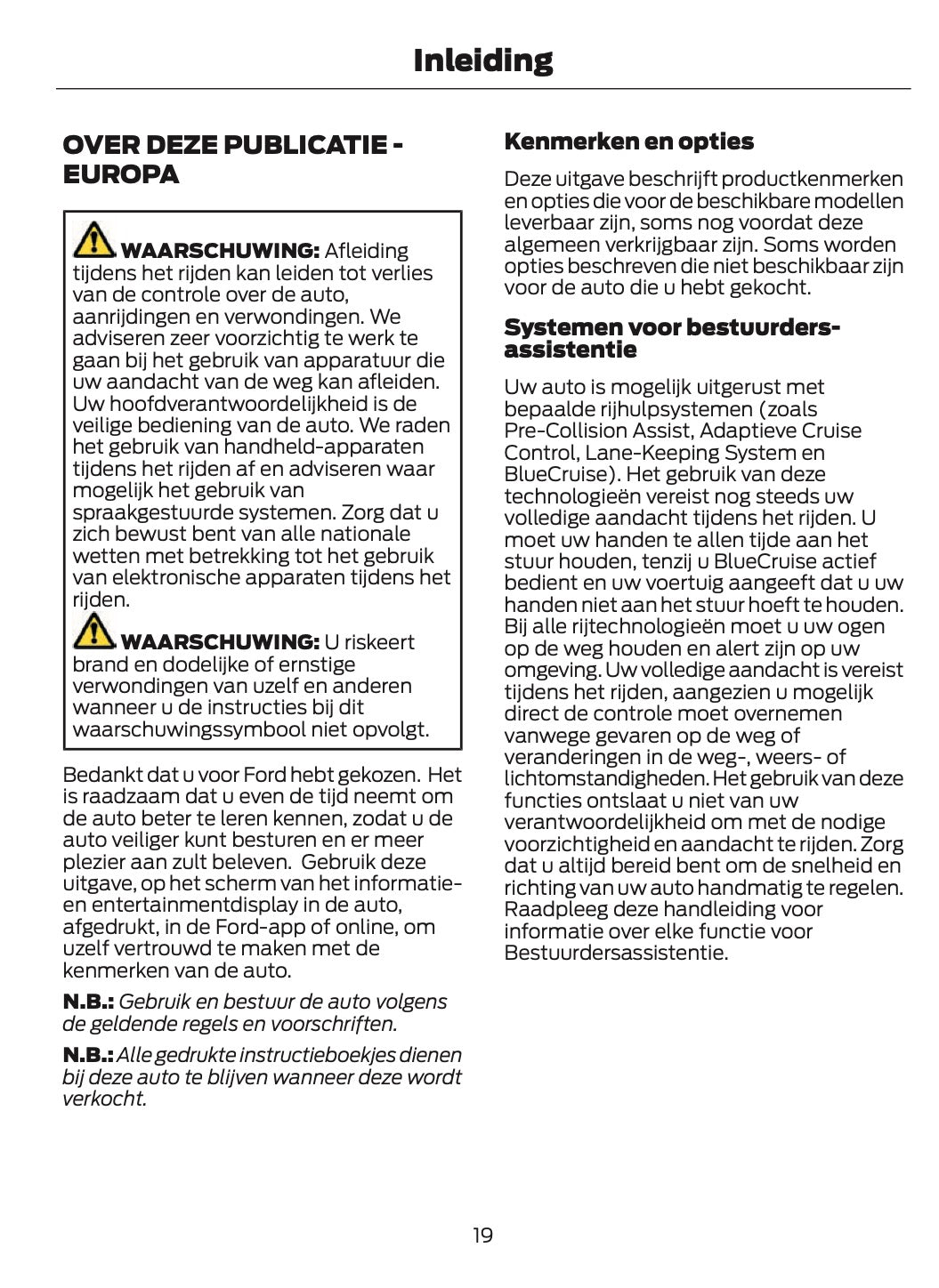 2026 Ford Puma Gebruikershandleiding | Nederlands