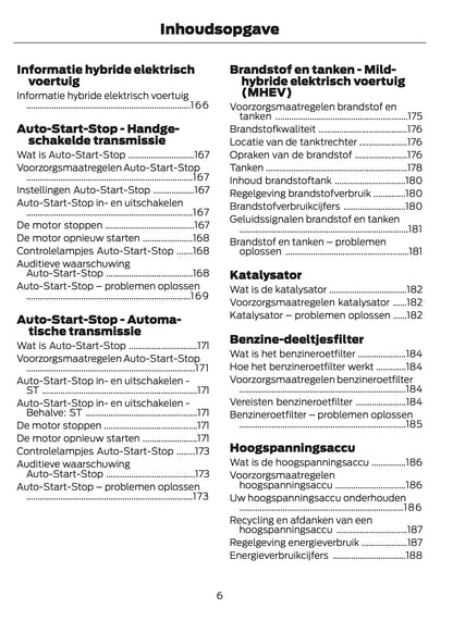 2026 Ford Puma Gebruikershandleiding | Nederlands