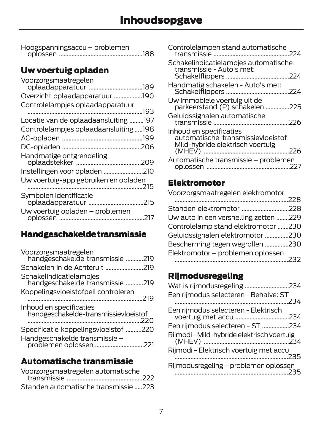 2026 Ford Puma Gebruikershandleiding | Nederlands