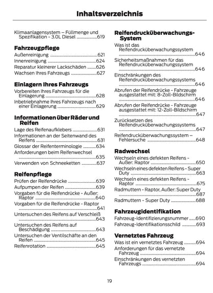 2025-2026 Ford Ranger Owner's Manual | German
