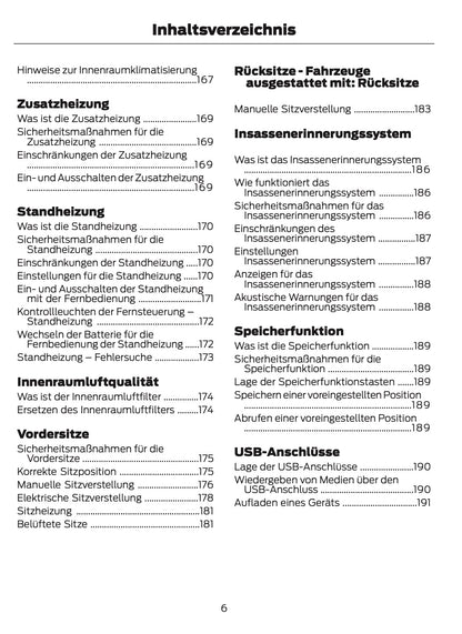 2025-2026 Ford Ranger Owner's Manual | German