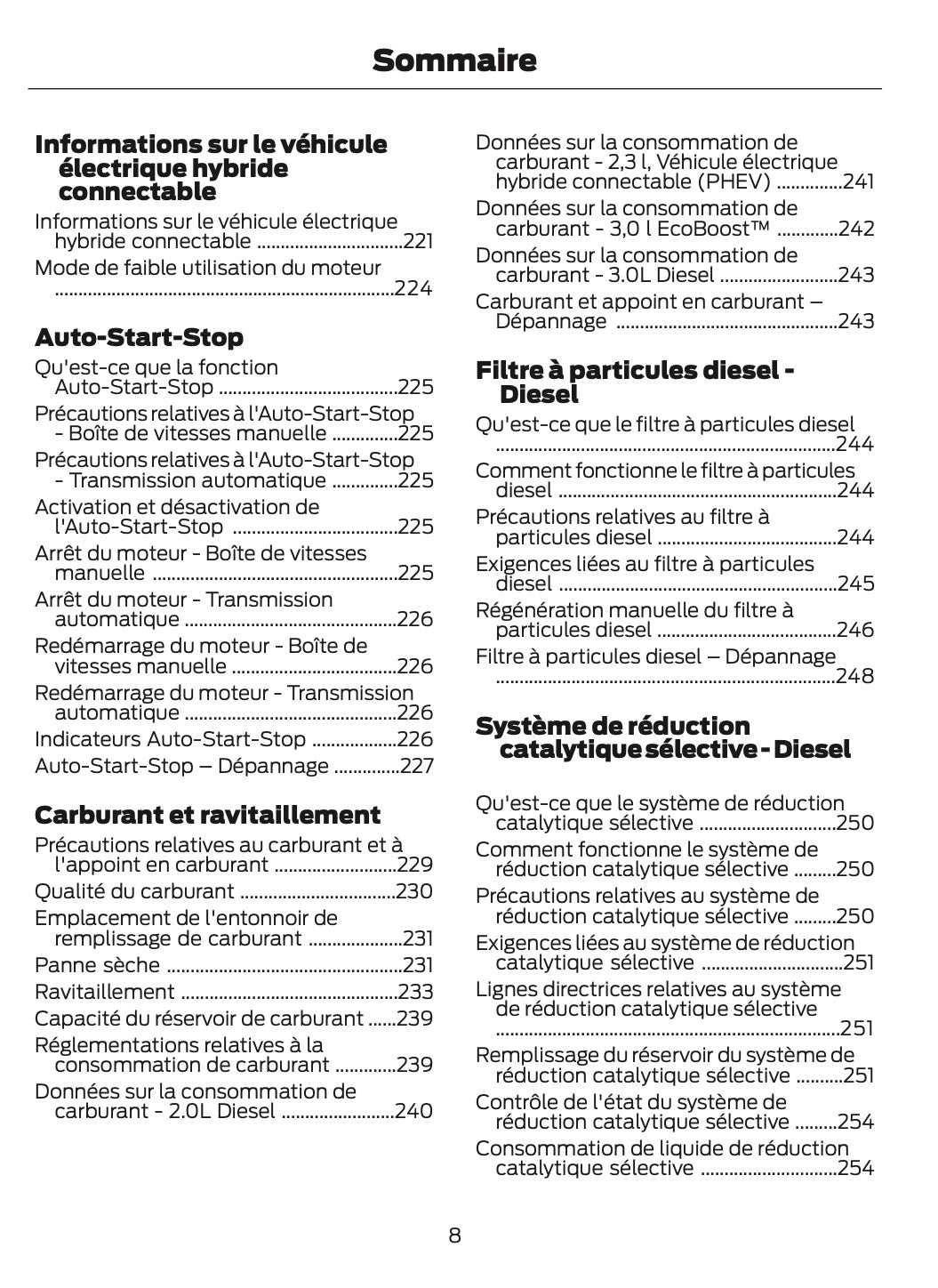 2024-2025 Ford Ranger Manuel du propriétaire | Français