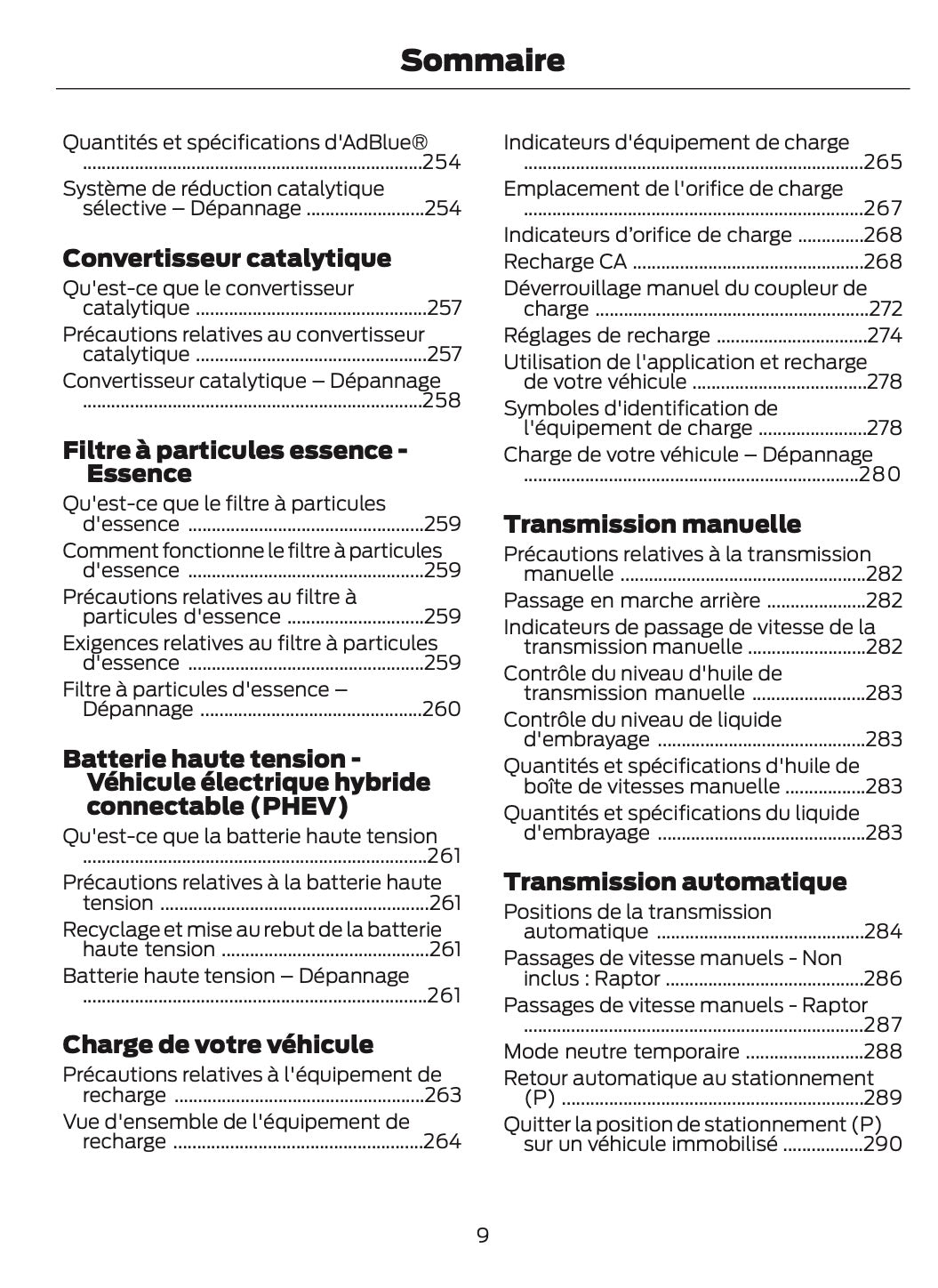 2024-2025 Ford Ranger Manuel du propriétaire | Français