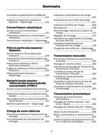 2024-2025 Ford Ranger Manuel du propriétaire | Français
