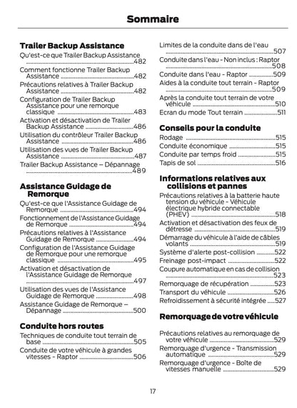 2024-2025 Ford Ranger Manuel du propriétaire | Français