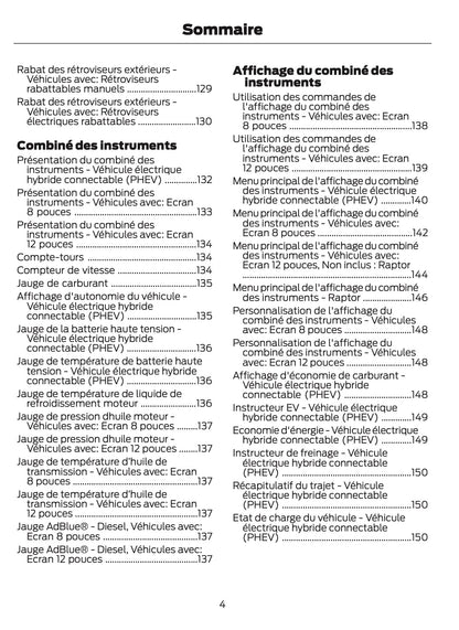 2024-2025 Ford Ranger Manuel du propriétaire | Français