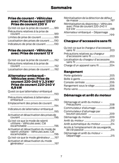 2024-2025 Ford Ranger Manuel du propriétaire | Français