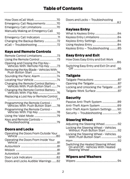 2025-2026 Ford Ranger Owner's Manual | English