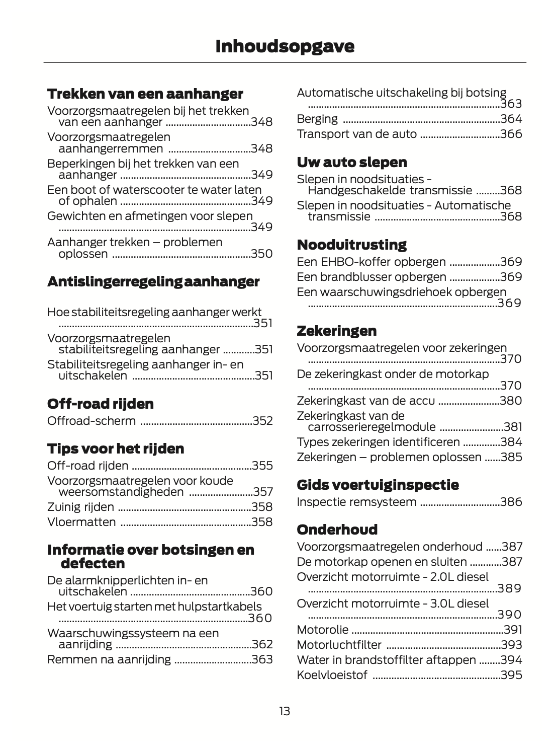 2022-2023 Ford Ranger Gebruikershandleiding | Nederlands