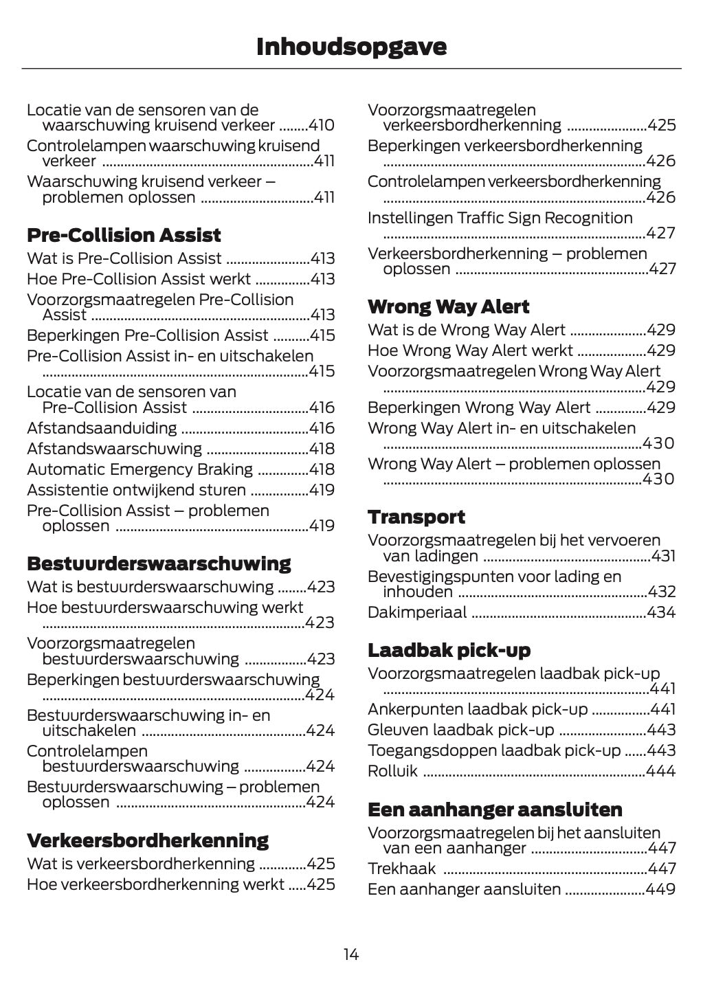 2024-2025 Ford Ranger Gebruikershandleiding | Nederlands