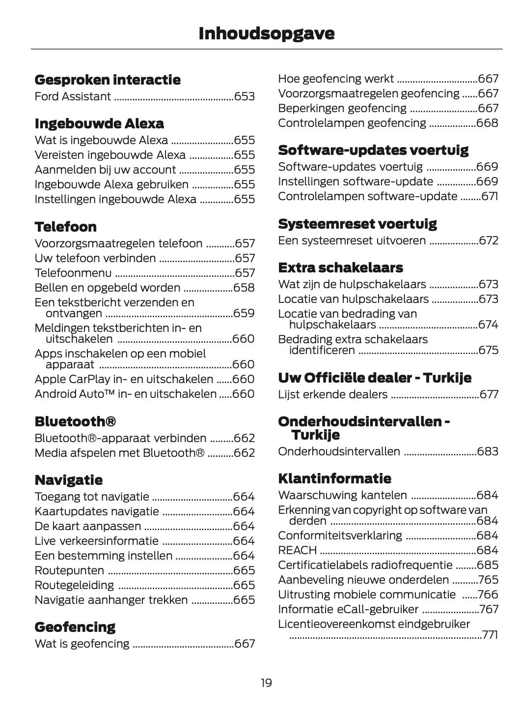 2024-2025 Ford Ranger Gebruikershandleiding | Nederlands