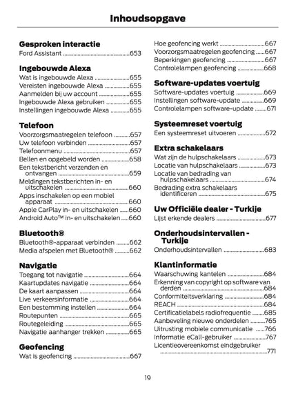 2024-2025 Ford Ranger Gebruikershandleiding | Nederlands
