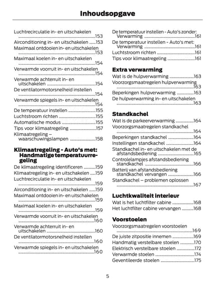 2024-2025 Ford Ranger Gebruikershandleiding | Nederlands