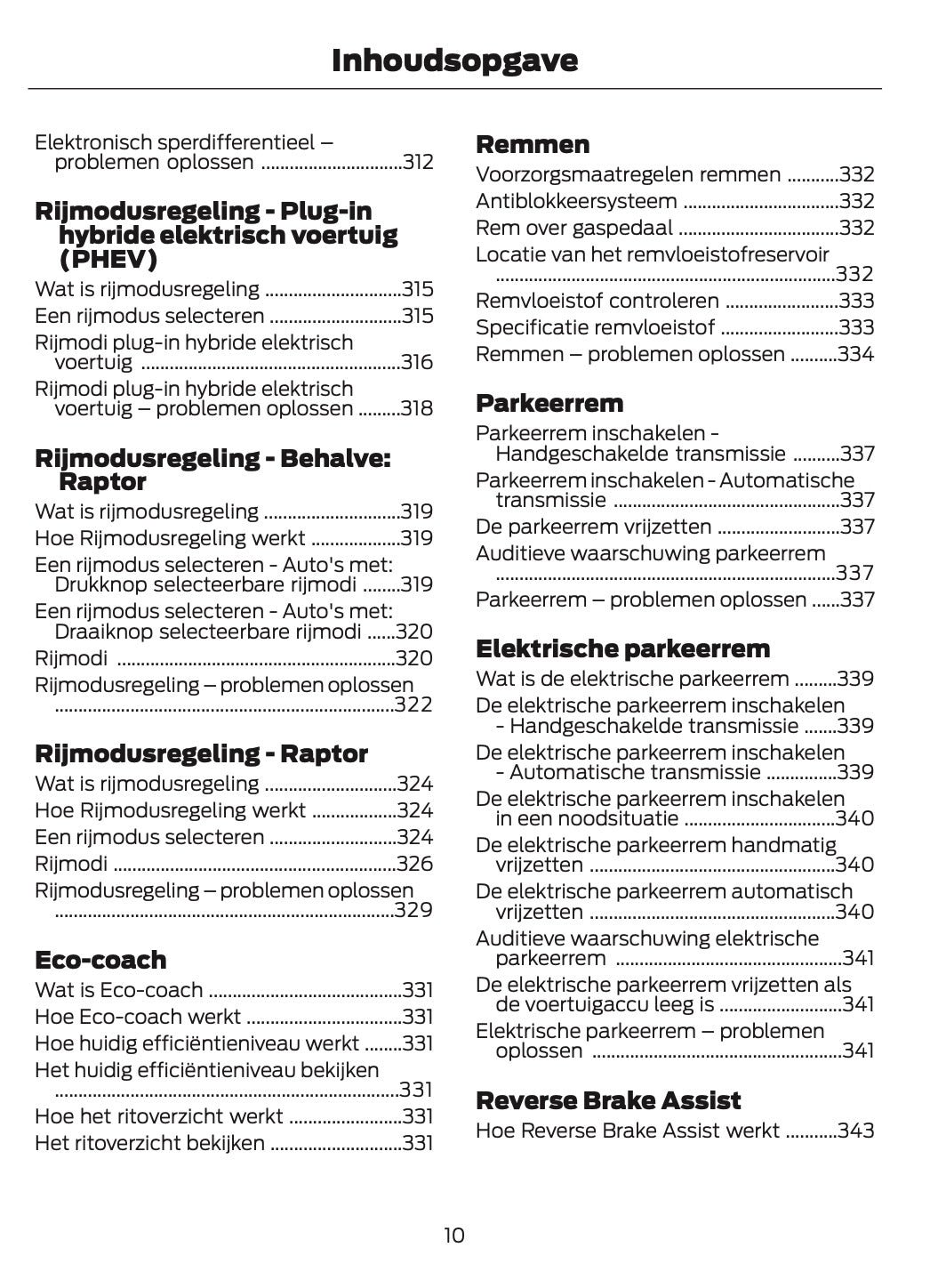 2025-2026 Ford Ranger Gebruikershandleiding | Nederlands