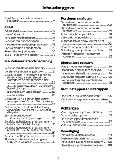 2025-2026 Ford Ranger Gebruikershandleiding | Nederlands