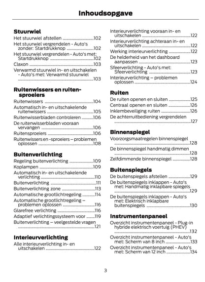 2025-2026 Ford Ranger Gebruikershandleiding | Nederlands