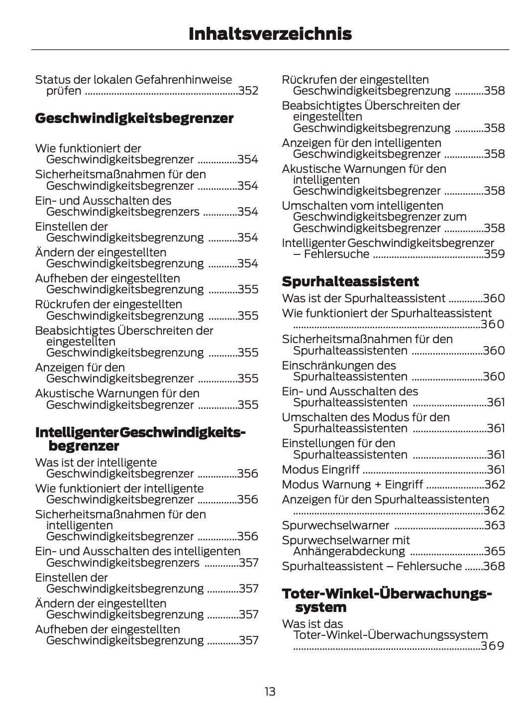 2026 Ford Tourneo Courier/Transit Courier Owner's Manual | German