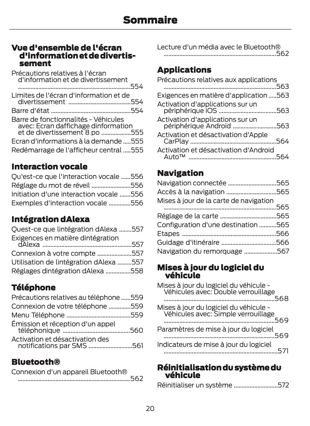 2024-2025 Ford Tourneo Courier/Transit Courier Owner's Manual | French