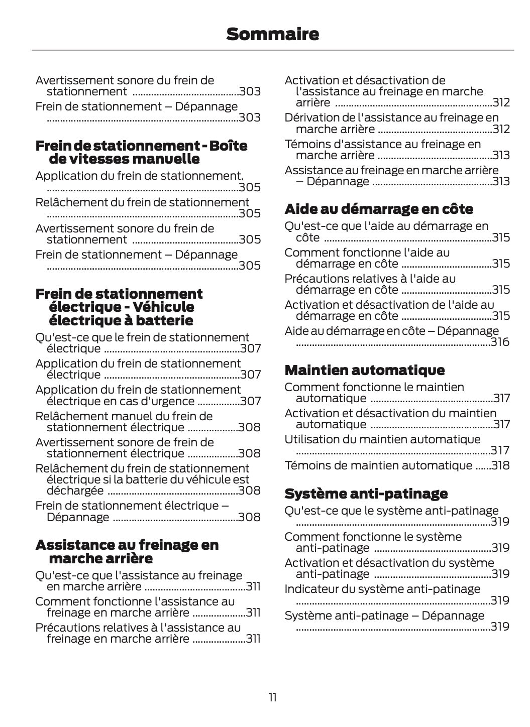 2026 Ford Tourneo Courier/Transit Courier Owner's Manual | French