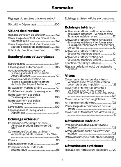 2026 Ford Tourneo Courier/Transit Courier Owner's Manual | French