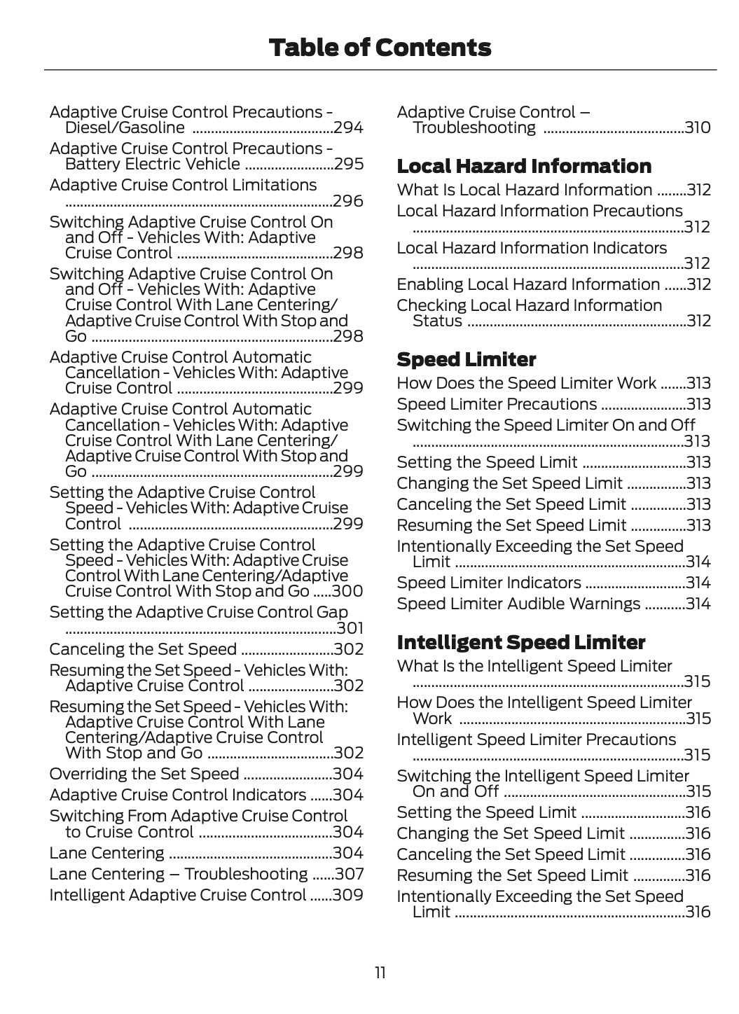 2026 Ford Tourneo Courier/Transit Courier Owner's Manual | English