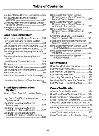 2026 Ford Tourneo Courier/Transit Courier Owner's Manual | English