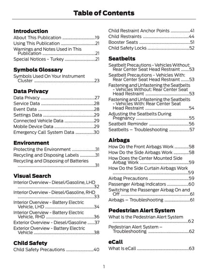 2026 Ford Tourneo Courier/Transit Courier Owner's Manual | English