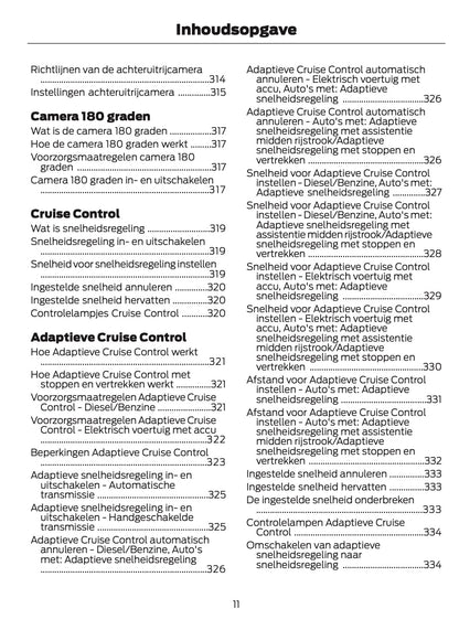 2024-2025 Ford Tourneo Courier/Transit Courier Owner's Manual | Dutch