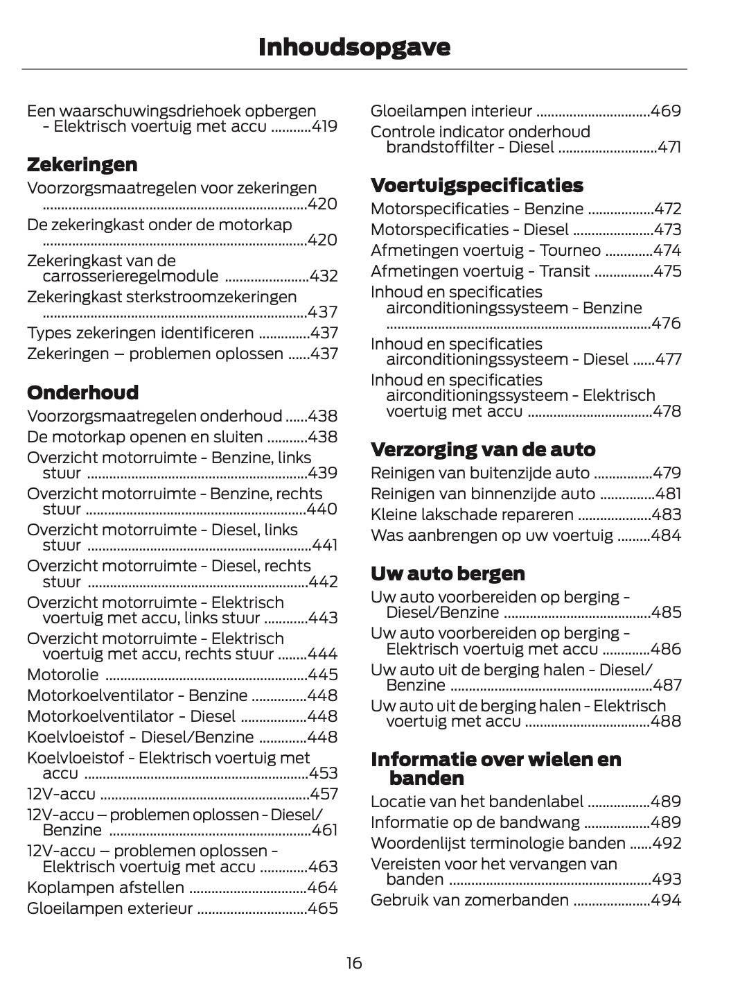 2026 Ford Tourneo Courier/Transit Courier Gebruikershandleiding | Nederlands