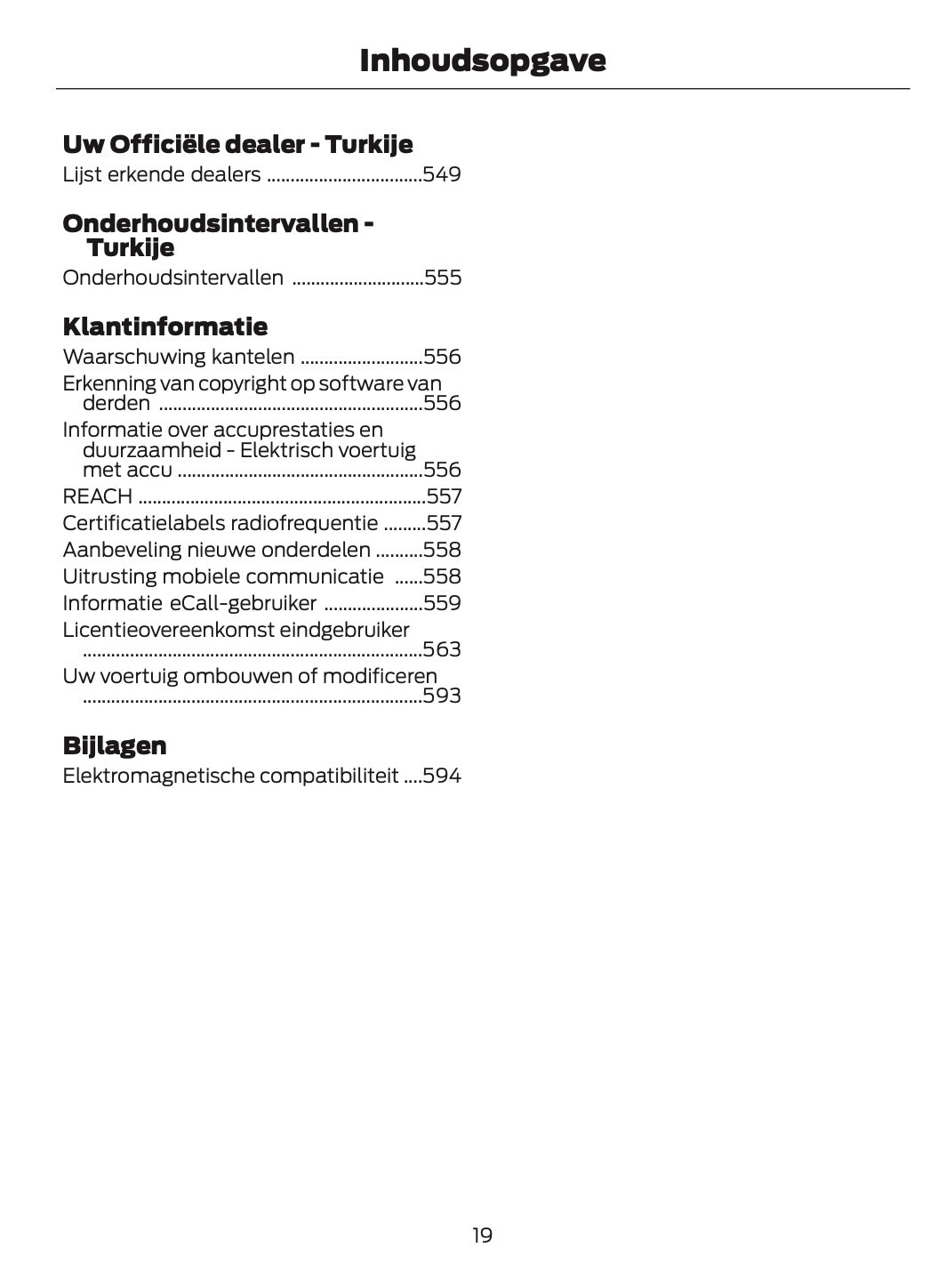 2026 Ford Tourneo Courier/Transit Courier Gebruikershandleiding | Nederlands