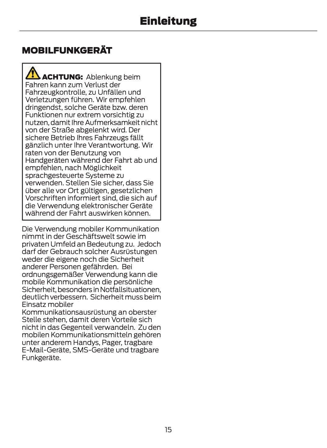 2021-2024 Ford Tourneo Custom/Transit Custom Owner's Manual | German