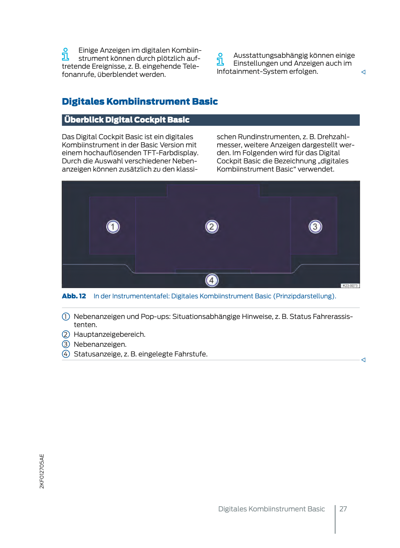 2024 Ford Tourneo Connect/Transit Connect Owner's Manual | German