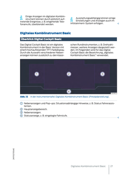 2024 Ford Tourneo Connect/Transit Connect Owner's Manual | German