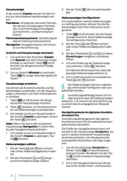 2025 Ford Tourneo Connect/Transit Connect Owner's Manual | German