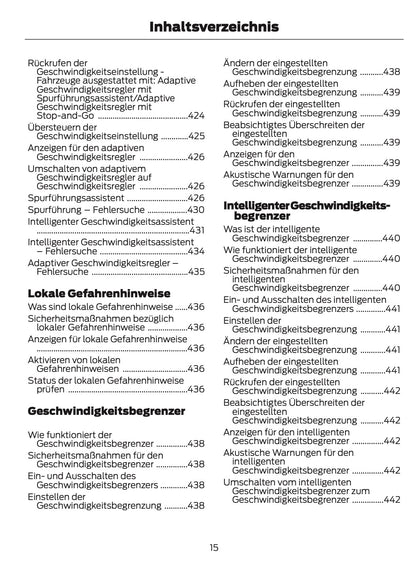 2026 Ford Tourneo Custom/Transit Custom Owner's Manual | German