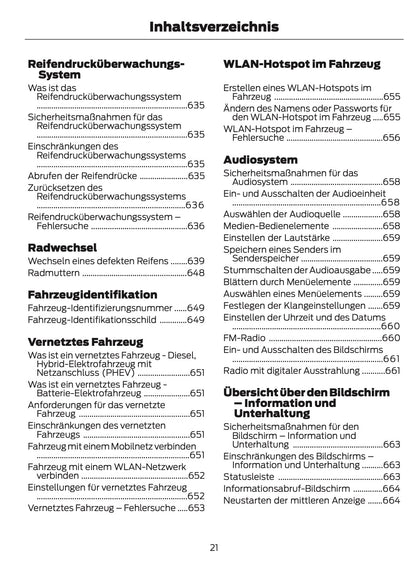 2026 Ford Tourneo Custom/Transit Custom Owner's Manual | German