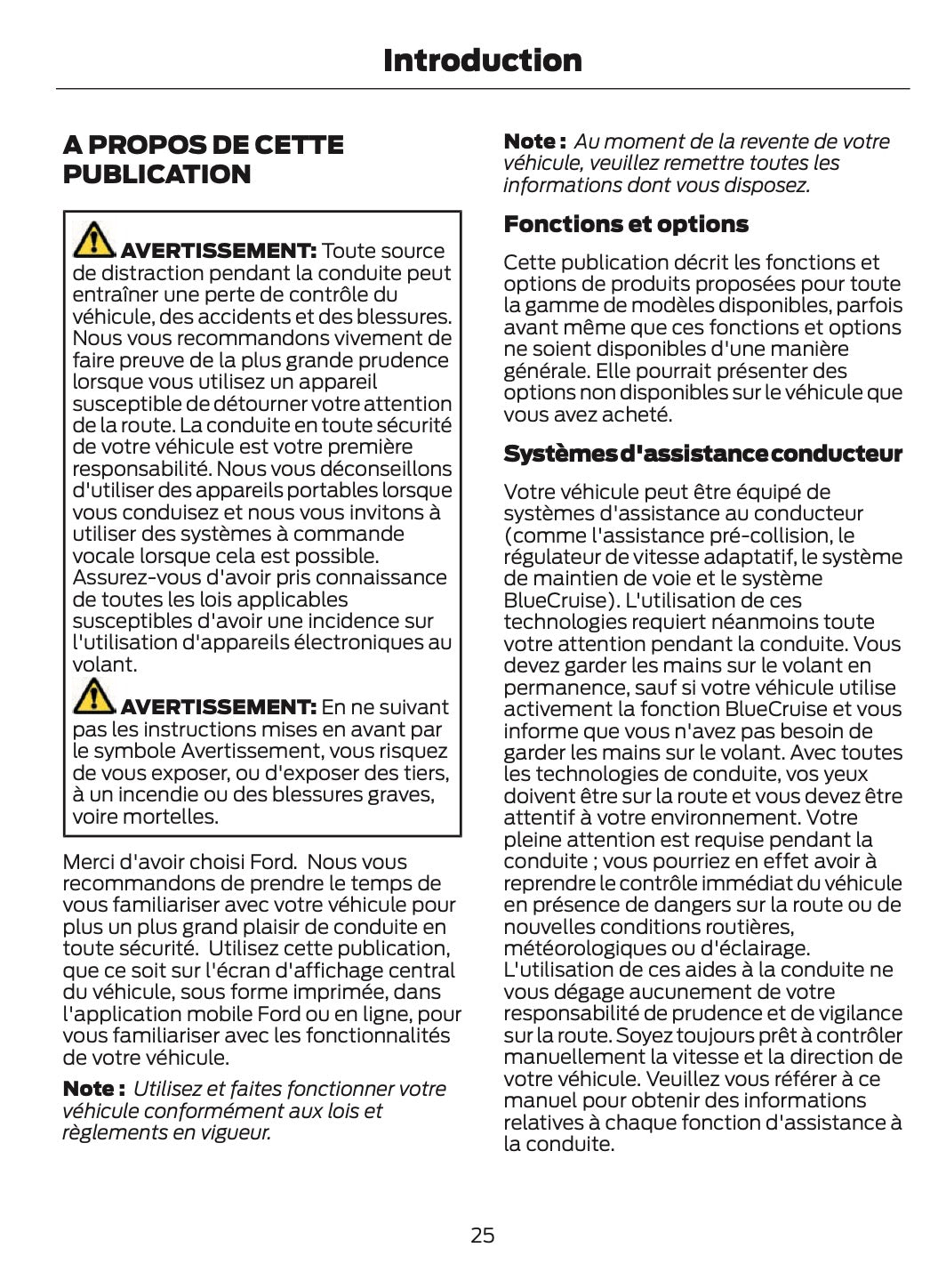 2026 Ford Tourneo Custom/Transit Custom Owner's Manual | French