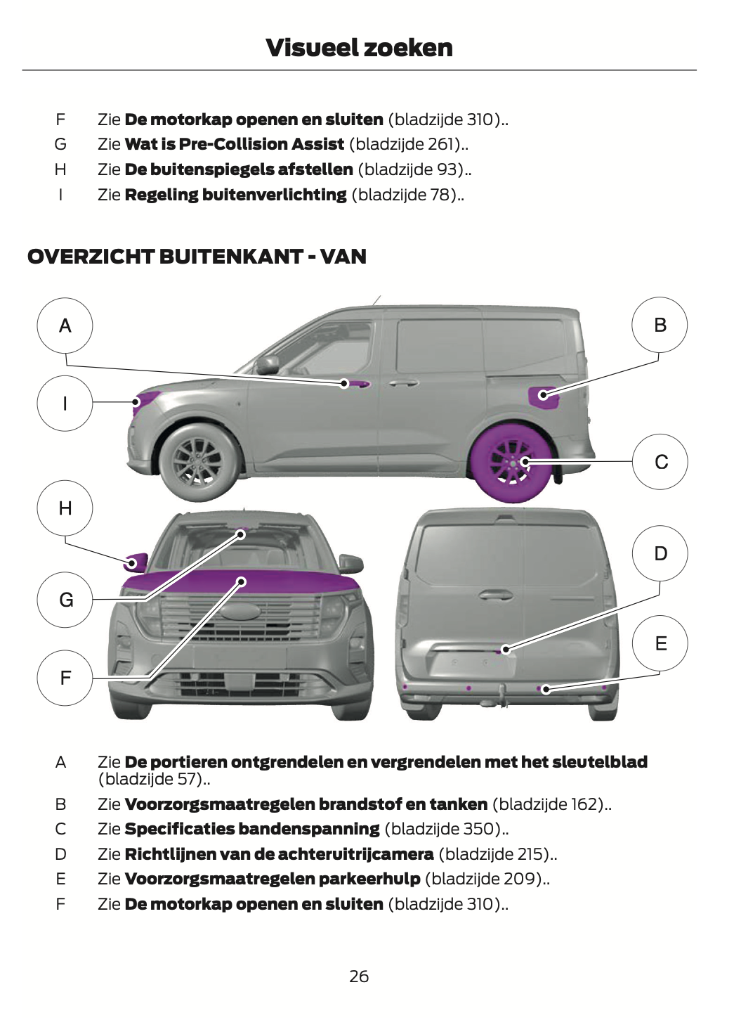 2024 Ford Tourneo Courier/Transit Courier Owner's Manual | Dutch