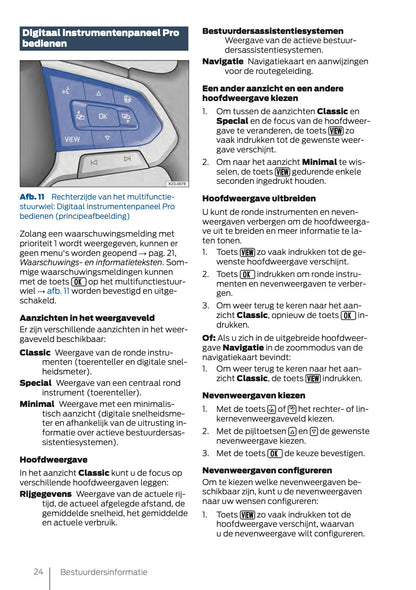 2025 Ford Tourneo Connect/Transit Connect Owner's Manual | Dutch